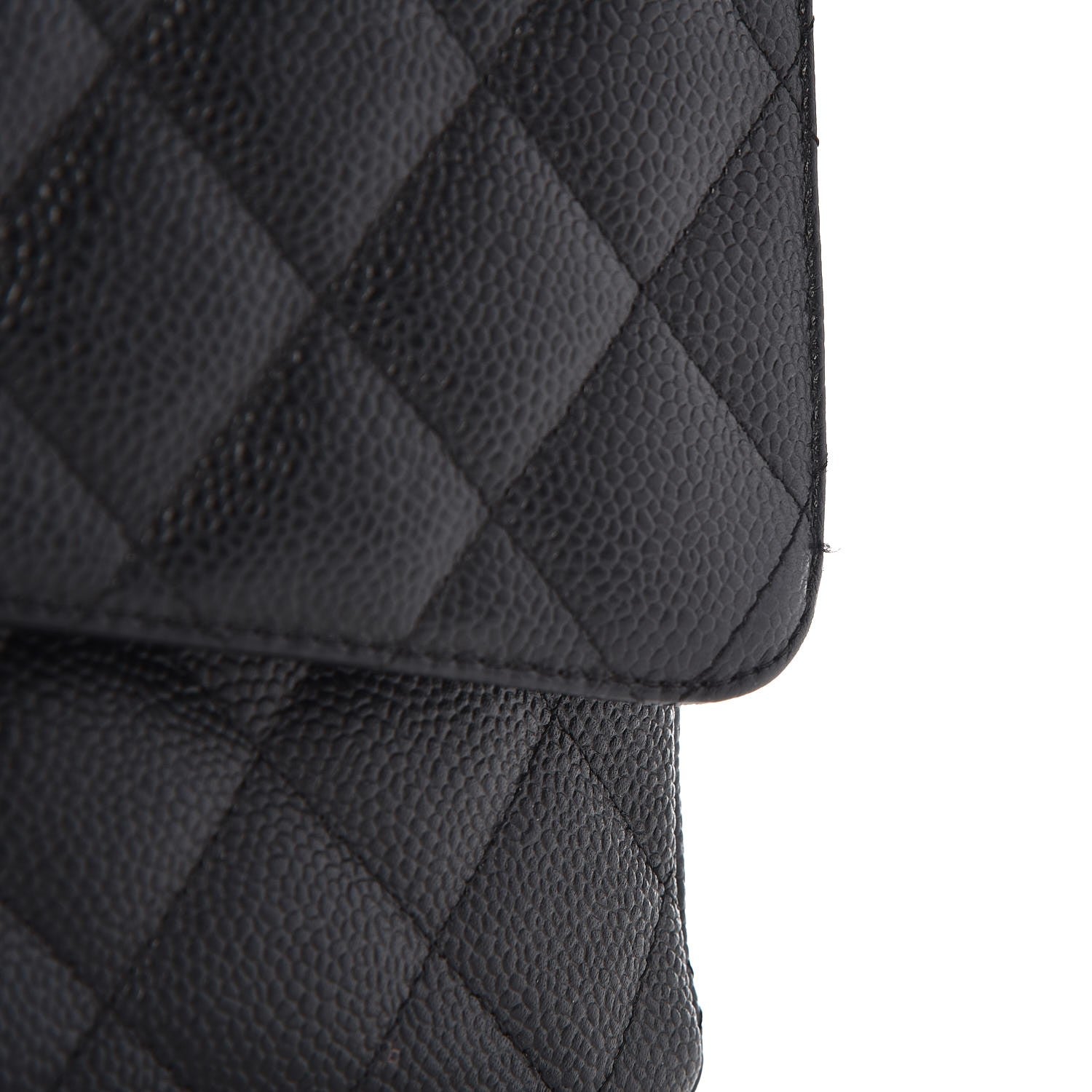 Chanel Caviar Quilted Maxi Double Flap Black 13 of 14