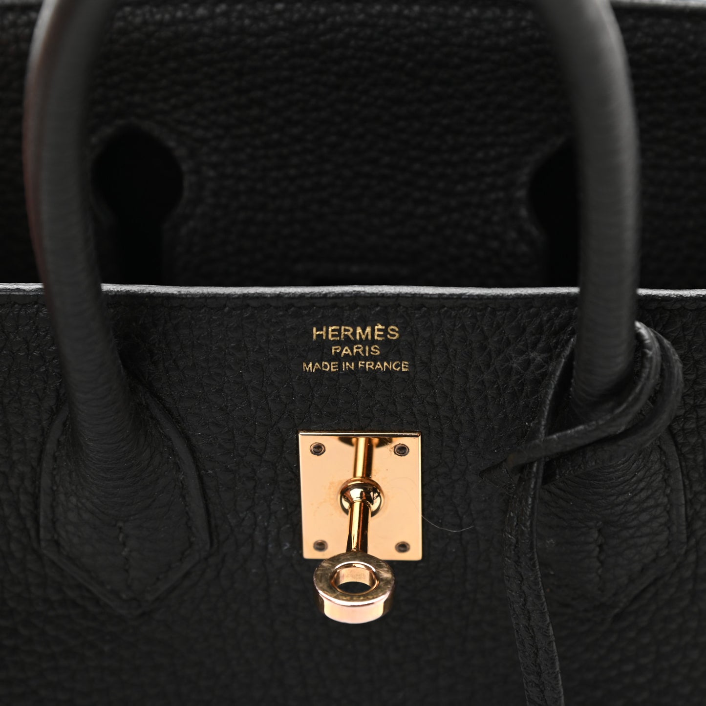 Togo Birkin 25 Black