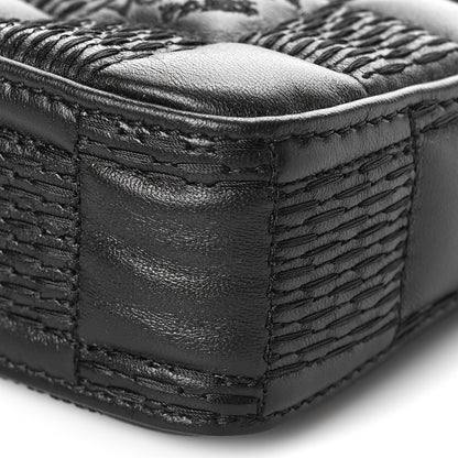 Louis Vuitton LOUIS VUITTON Damier Quilt Lambskin Troca Pochette Black 7 of 8