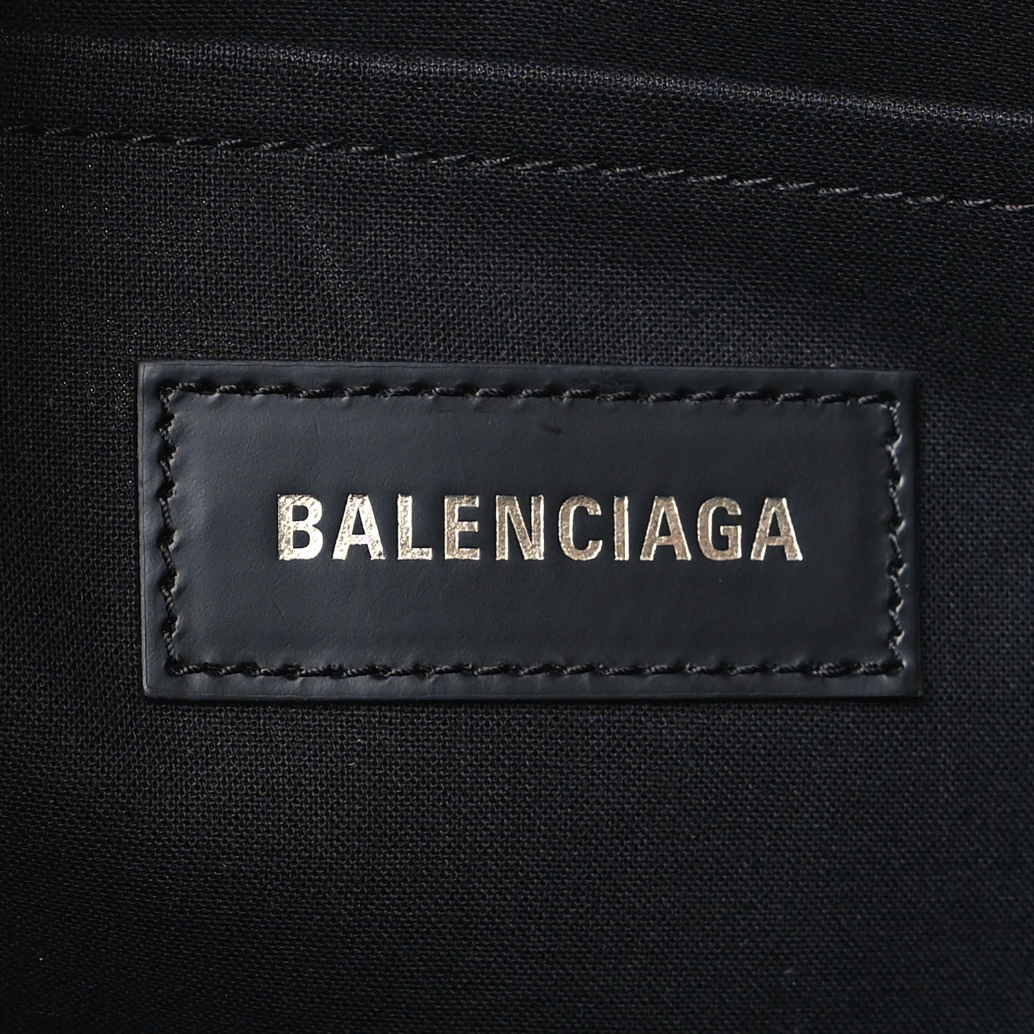 Balenciaga Washed Frayed Denim Logo Small Hardware Tote Blue 6 of 11