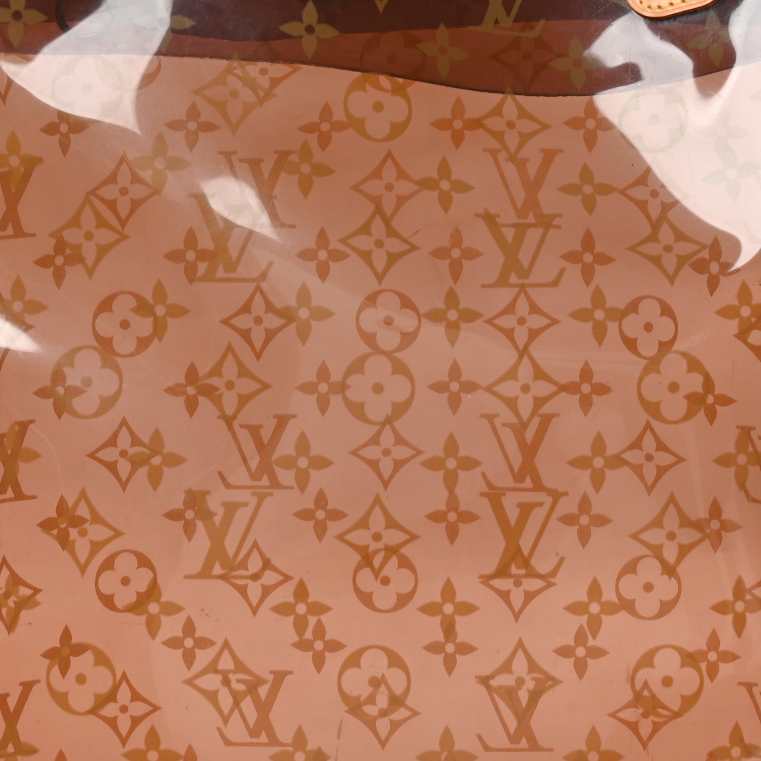 Louis Vuitton Vinyl Cabas Sac Ambre MM 9 of 12