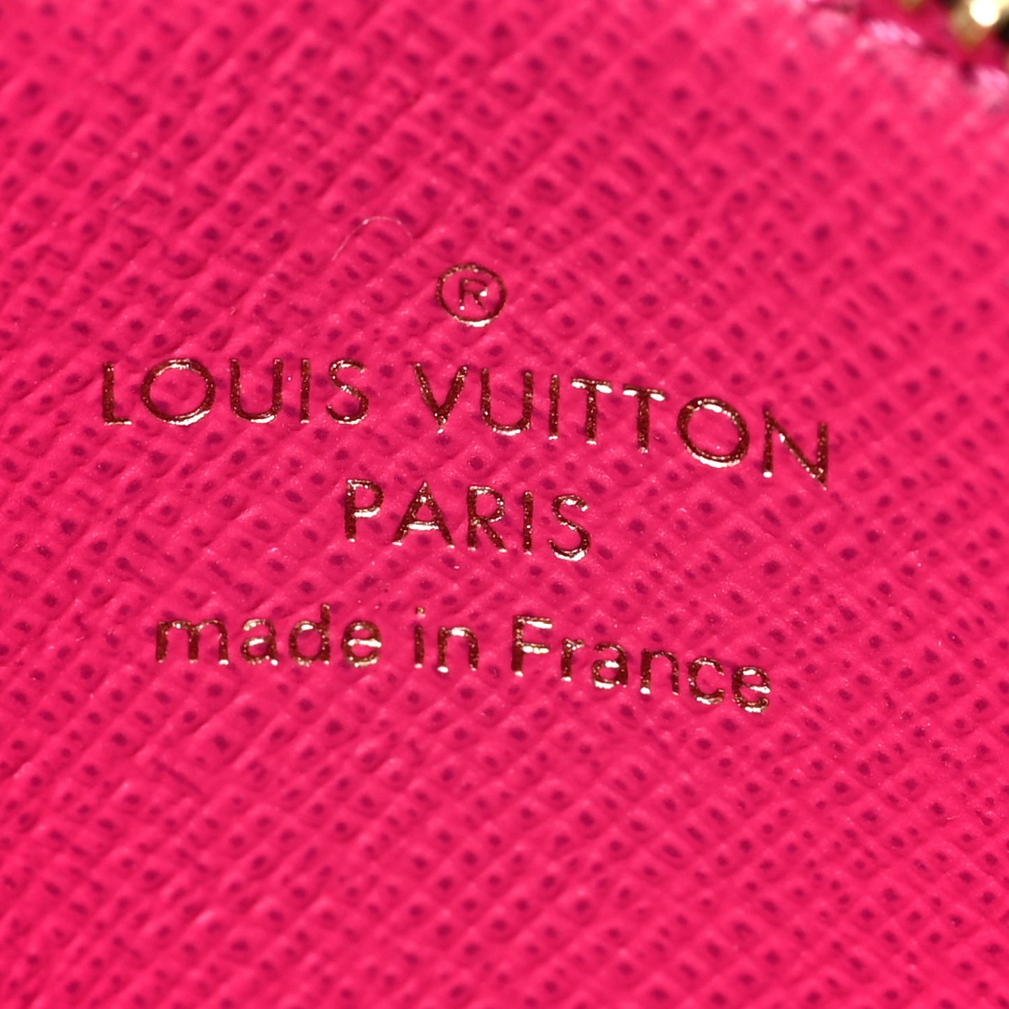 Monogram 2018 Christmas Animation Round Coin Purse