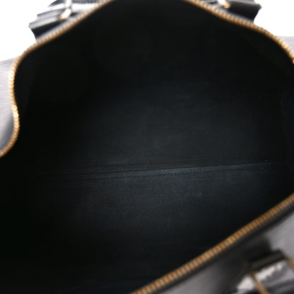 Louis Vuitton Epi Speedy 35 Black 5 of 10