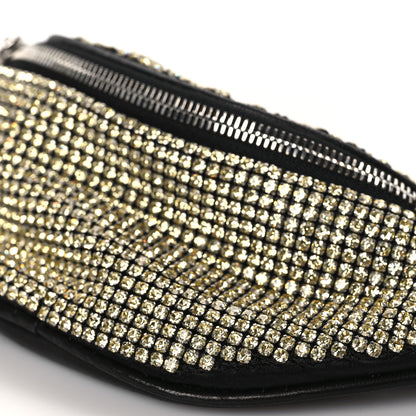 Alexander Wang Rhinestone Mesh Mini Attica Belt Bag Prism Gold 8 of 8