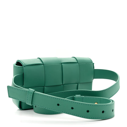 Bottega Veneta Nappa Maxi Intreccio The Belt Cassette Bag Mermaid 3 of 10