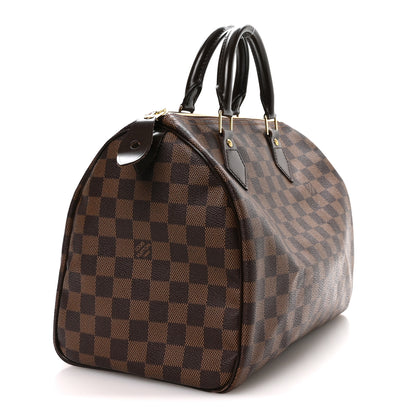 Louis Vuitton Damier Ebene Speedy 30 3 of 10