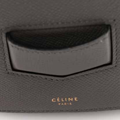 Celine Baby Grained Calfskin Medium Trotteur Grey 6 of 10