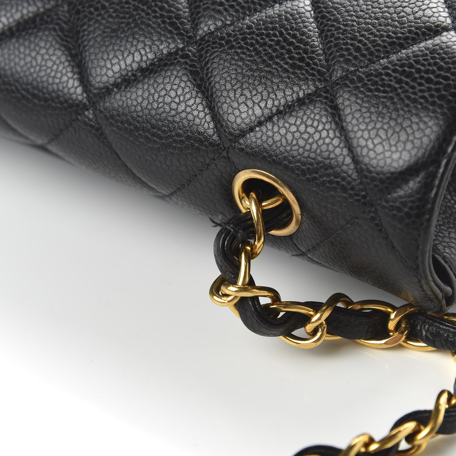 Chanel Caviar Jumbo Single Flap Black 11 of 11