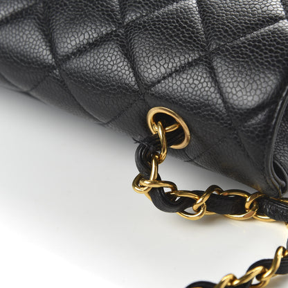 Chanel Caviar Jumbo Single Flap Black 11 of 11