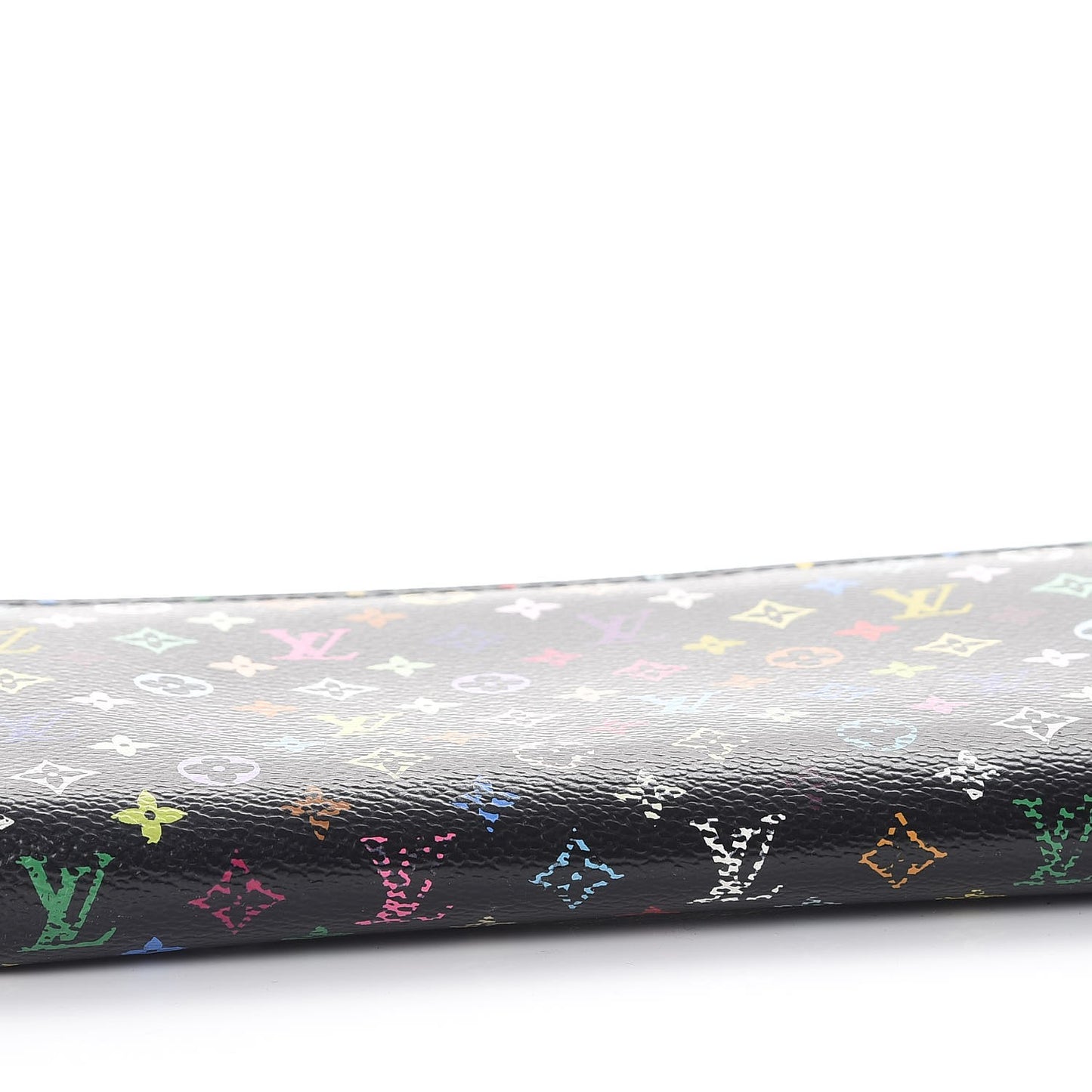 Monogram Multicolor Zippy Wallet Black