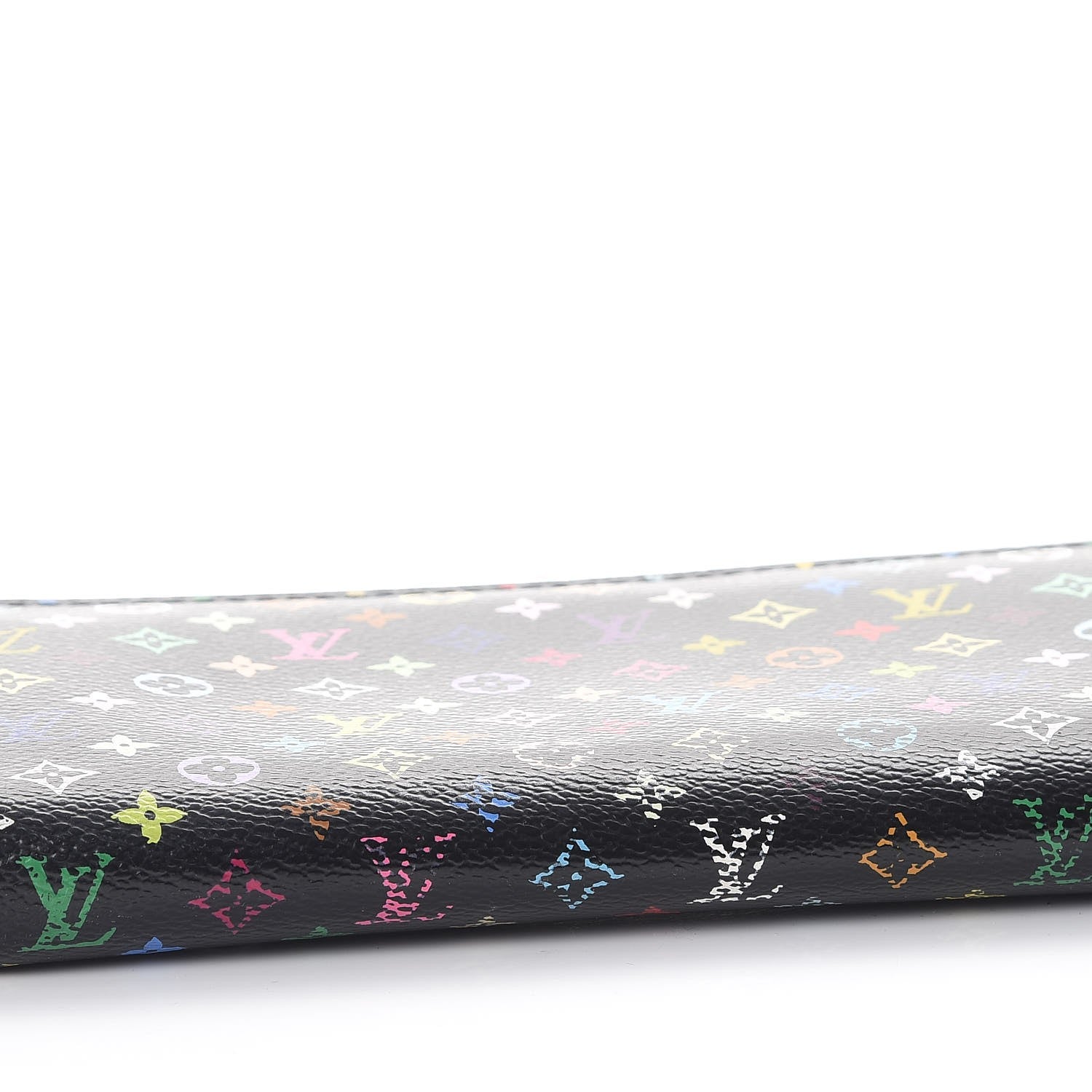 Louis Vuitton Monogram Multicolor Zippy Wallet Black 10 of 10