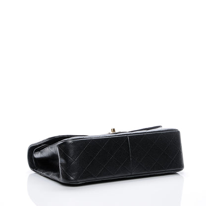 Chanel Caviar Quilted Jumbo Double Flap Black 4 of 7