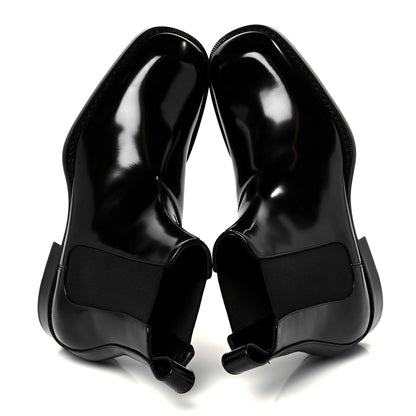 Saint Laurent Vitello Moet Mens Vadim 25 Booties 39 Black 2 of 10