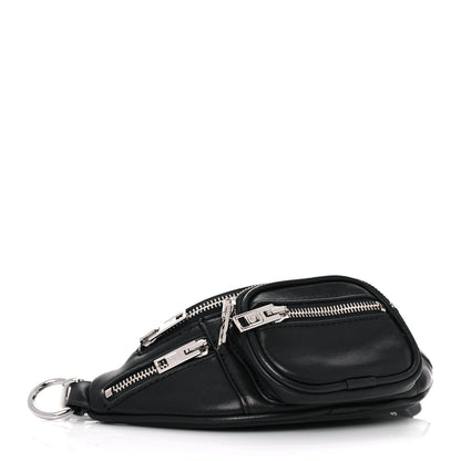 Alexander Wang Lambskin Mini Attica Belt Bag Black 4 of 10