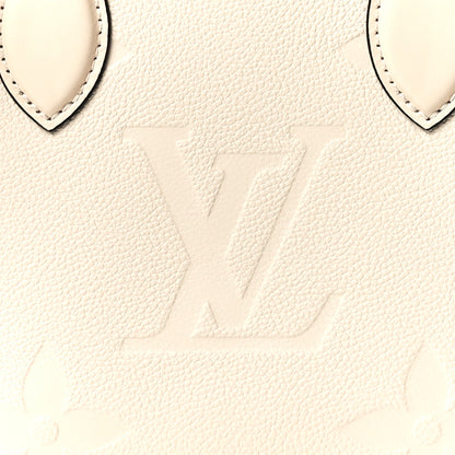 Louis Vuitton Empreinte Monogram Giant Onthego PM Cream Beige 7 of 11