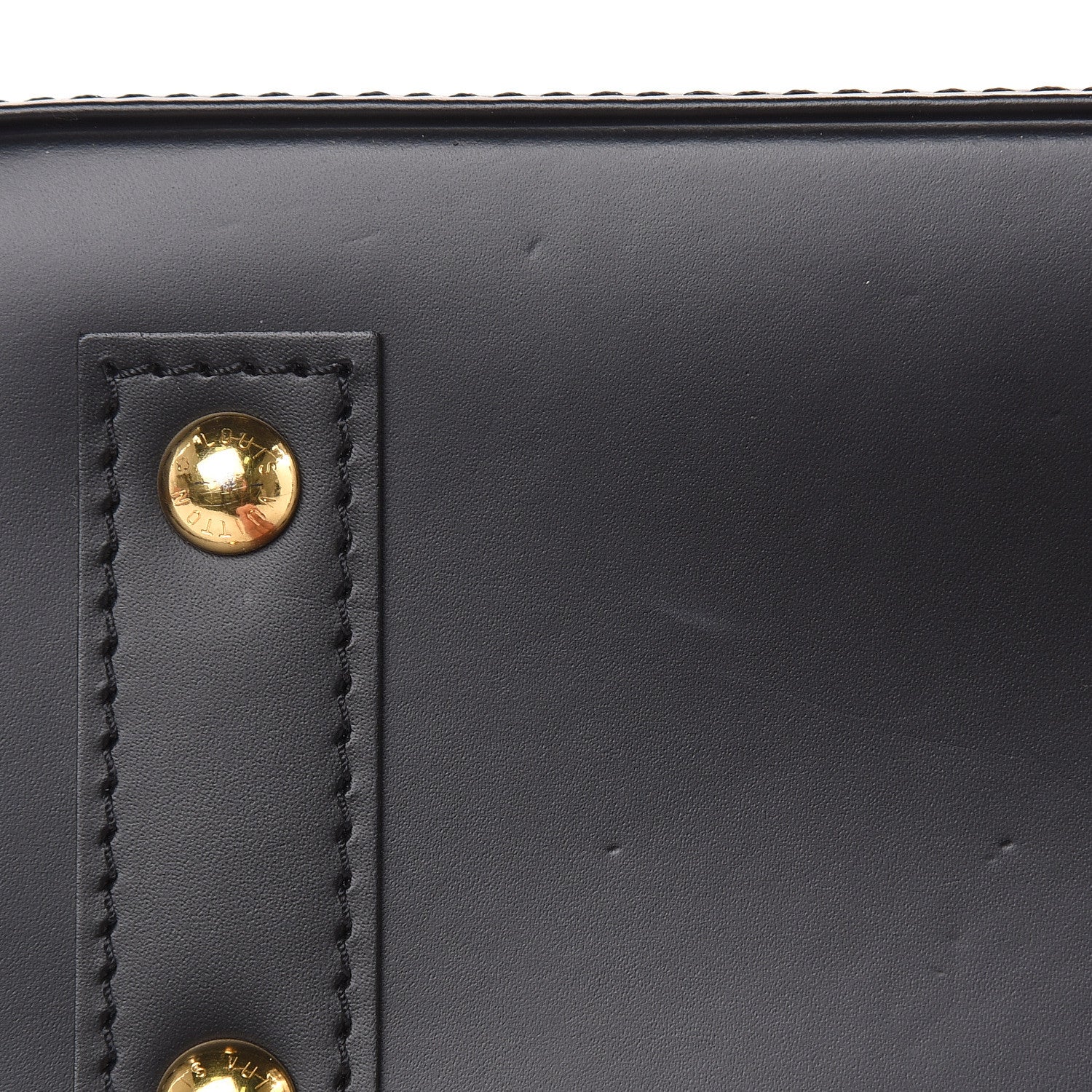 Louis Vuitton Epi Love Lock Alma BB Black 10 of 14