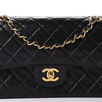 Chanel Lambskin Quilted Small Double Flap Black 11 of 11