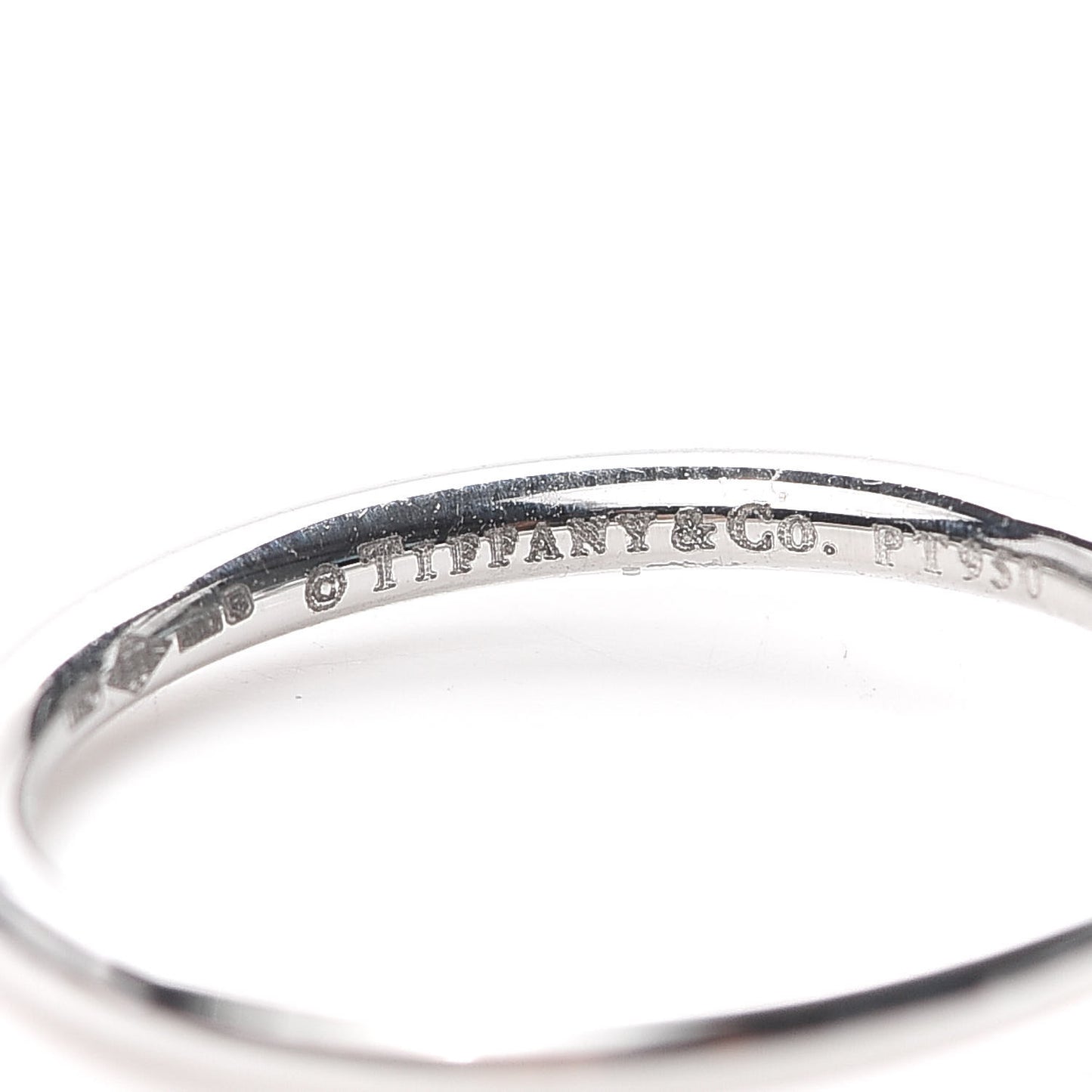 Platinum Diamond .16ct Bezet Ring 50 5.5