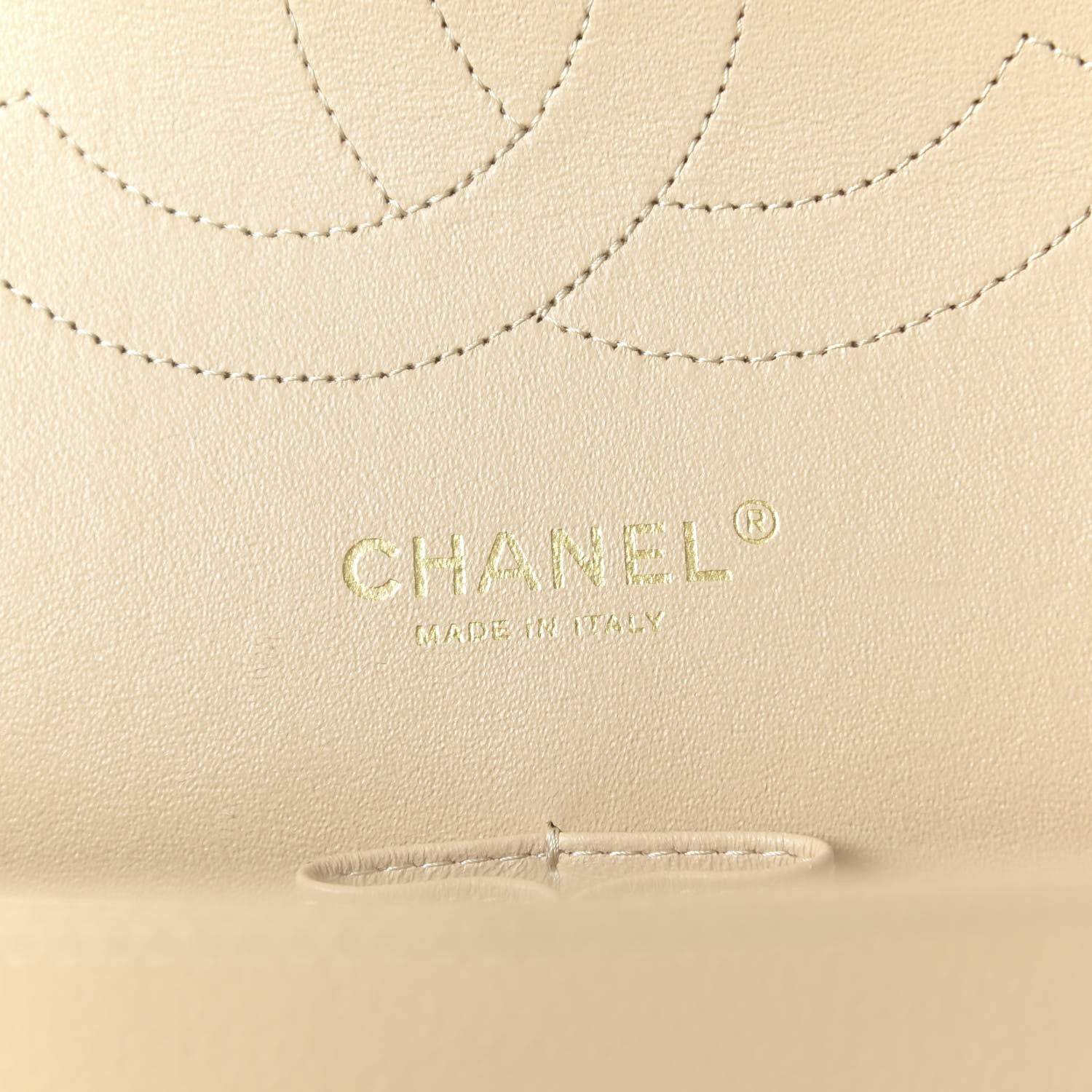 Chanel Caviar Quilted Jumbo Double Flap Beige Clair 8 of 11