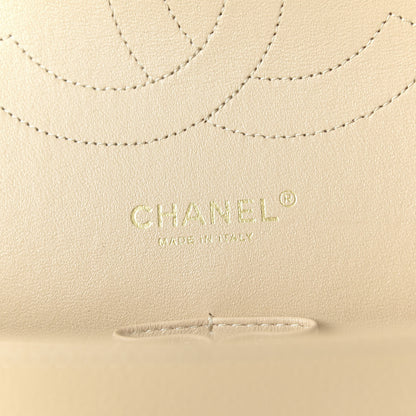 Chanel Caviar Quilted Jumbo Double Flap Beige Clair 8 of 11