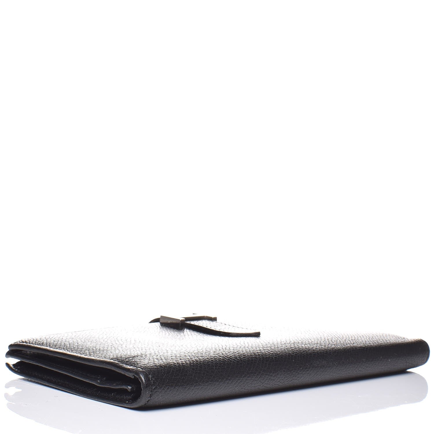 Hermes Epsom Bearn Gusset Wallet Black 4 of 6