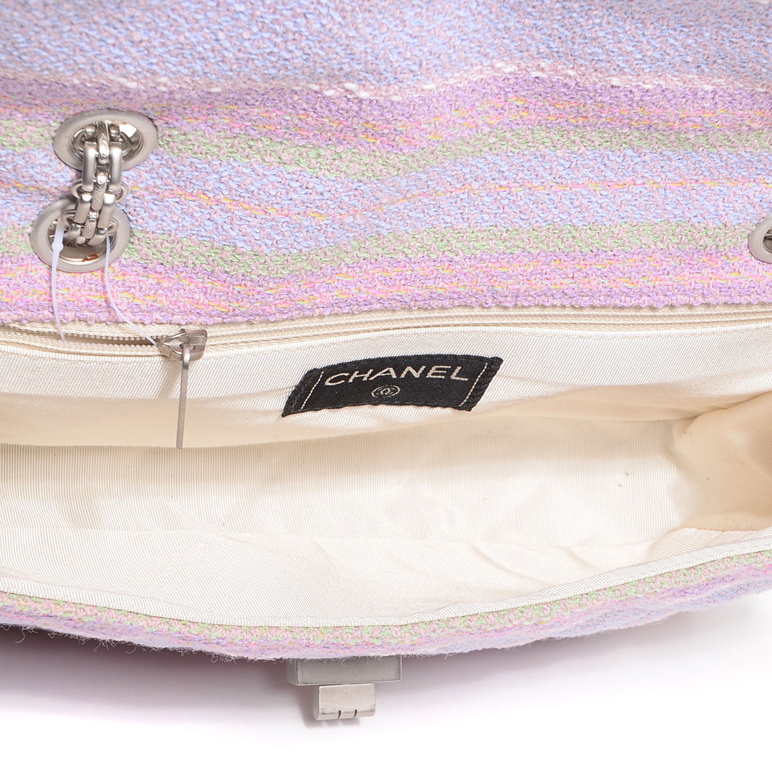 Chanel Tweed 2.55 Reissue 225 Flap Lilac 5 of 9