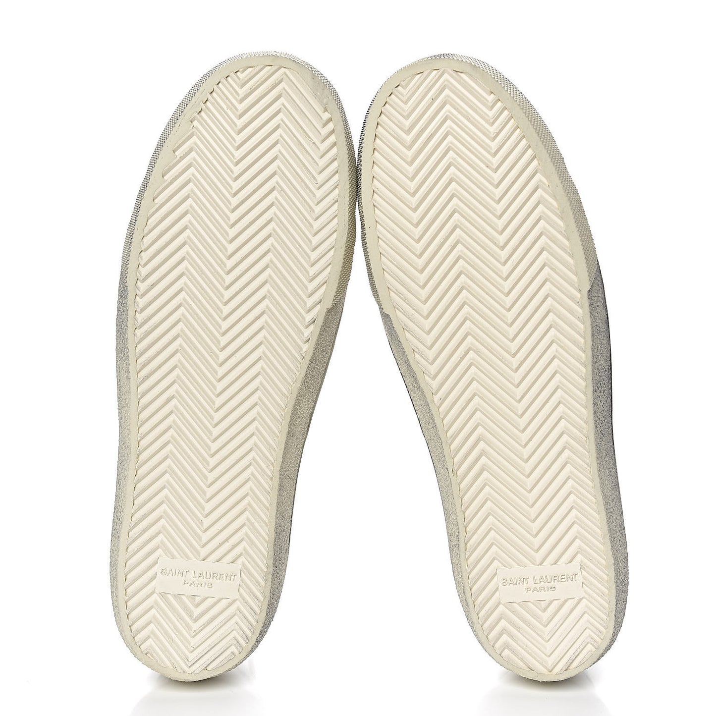Calfskin Distressed Court Classic Surf Low Top Sneakers 39 White