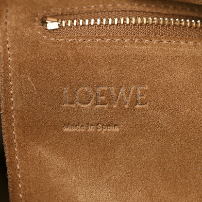 Loewe Grained Calfskin Colorblock Sling Hobo Red Oxblood Burgundy 6 of 11