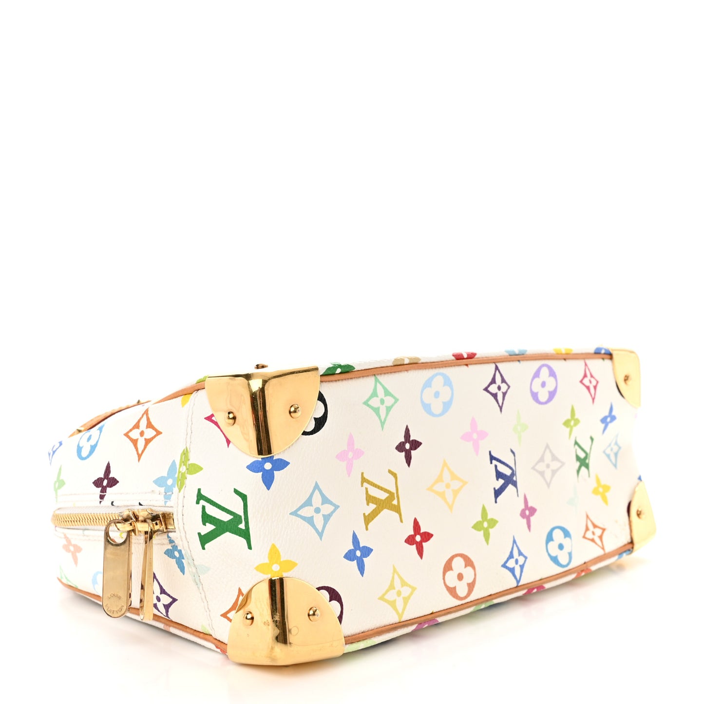 Monogram Multicolor Trouville White