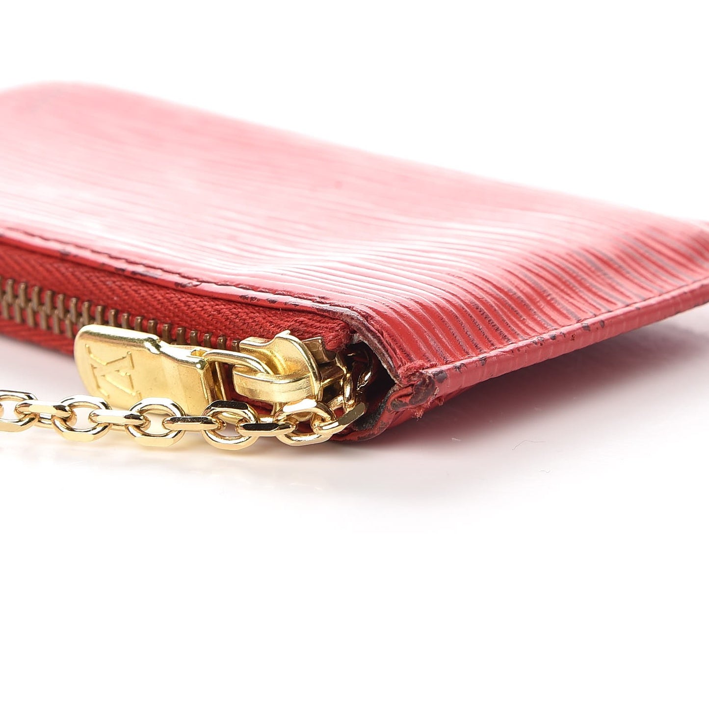 Epi Key Pouch Castillan Red