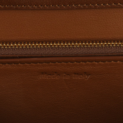 Celine Box Calfskin Medium Classic Box Flap Bag Camel 6 of 8