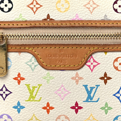 Louis Vuitton Monogram Multicolor Pochette Plate MM White 7 of 7