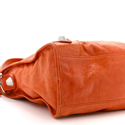 Balenciaga Agneau Giant 21 Silver Hardware City Mandarine 10 of 13