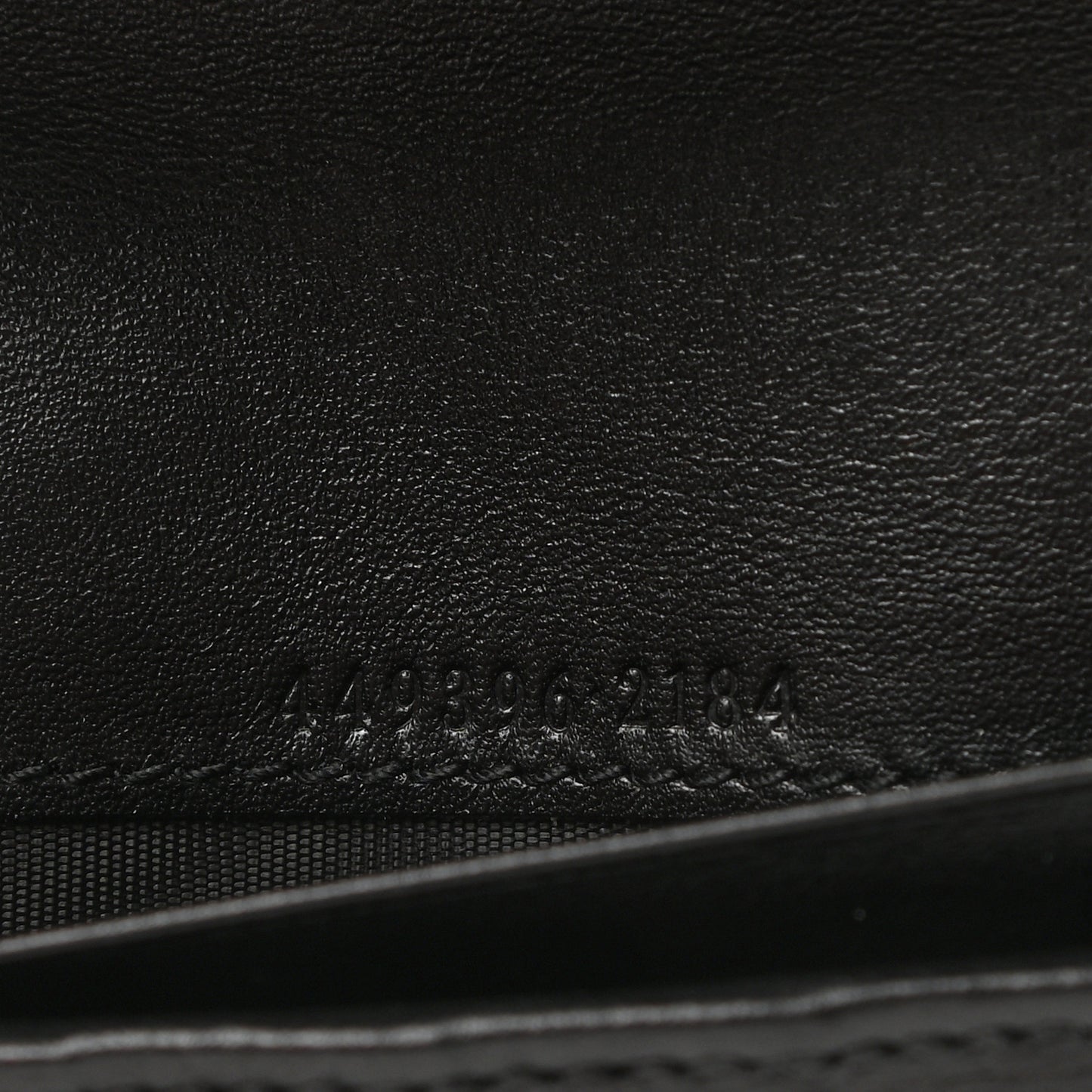 Soft Microguccissima Continental Wallet Black