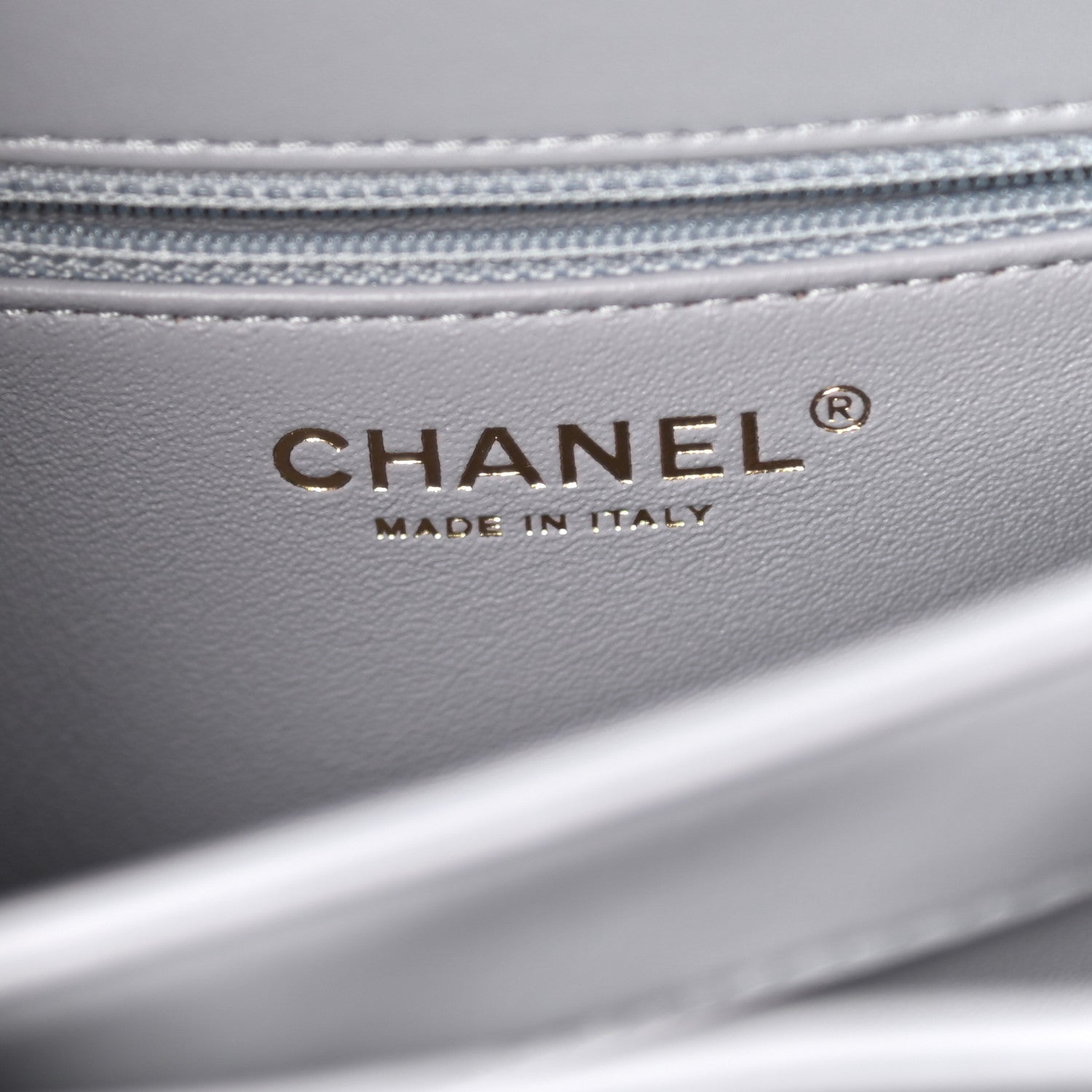 Chanel Lambskin Quilted Small Trendy CC Flap Dual Handle Bag Grey 6 of 9