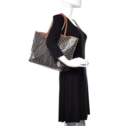 Goyard Goyardine Saint Louis PM Black Gold 2 of 12