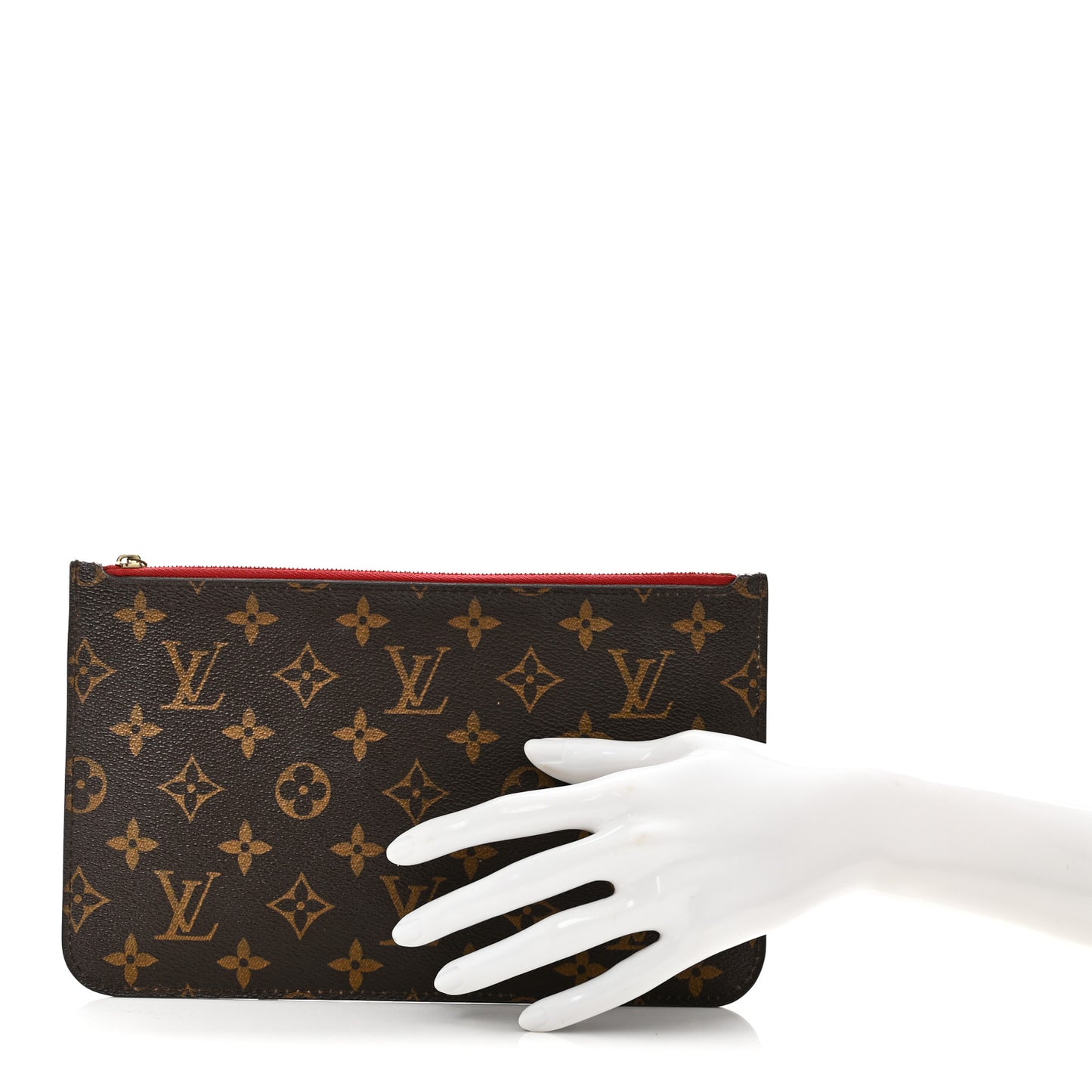 Monogram Neverfull MM GM Pochette Cherry