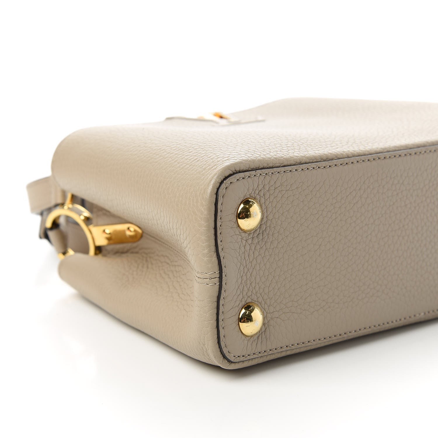 Louis Vuitton Taurillon Capucines BB Galet 6 of 10