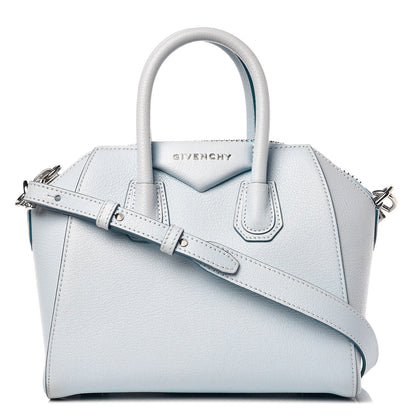 Givenchy Sugar Goatskin Mini Antigona Baby Blue 1 of 8