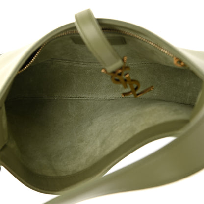 Saint Laurent Smooth Calfskin Le 5 A 7 Hobo Pistache 5 of 13