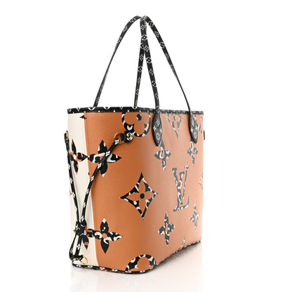 Louis Vuitton Monogram Giant Jungle Neverfull MM Ivory 4 of 12
