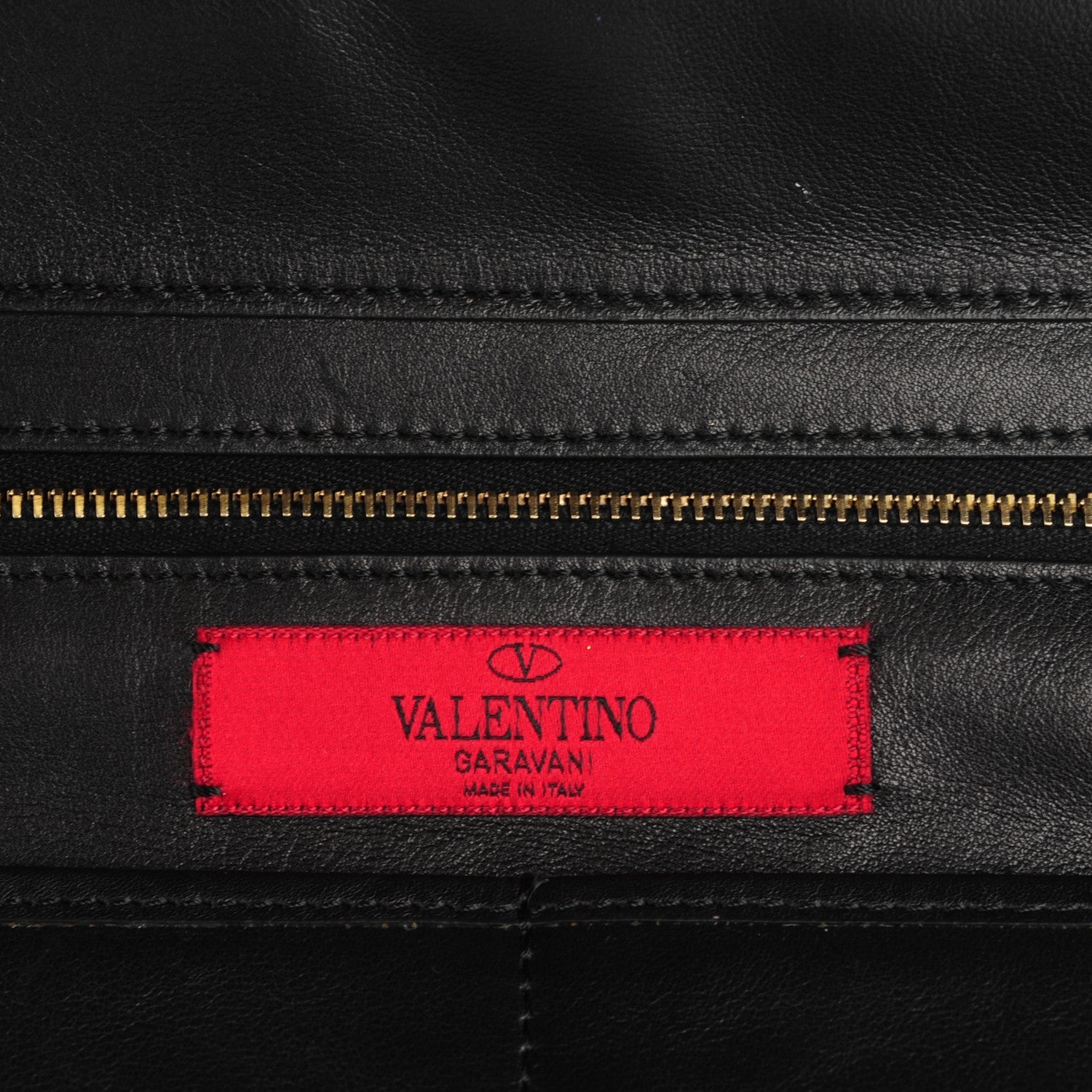 Valentino Garavani Vitello Medium Rockstud Tote Black 6 of 7