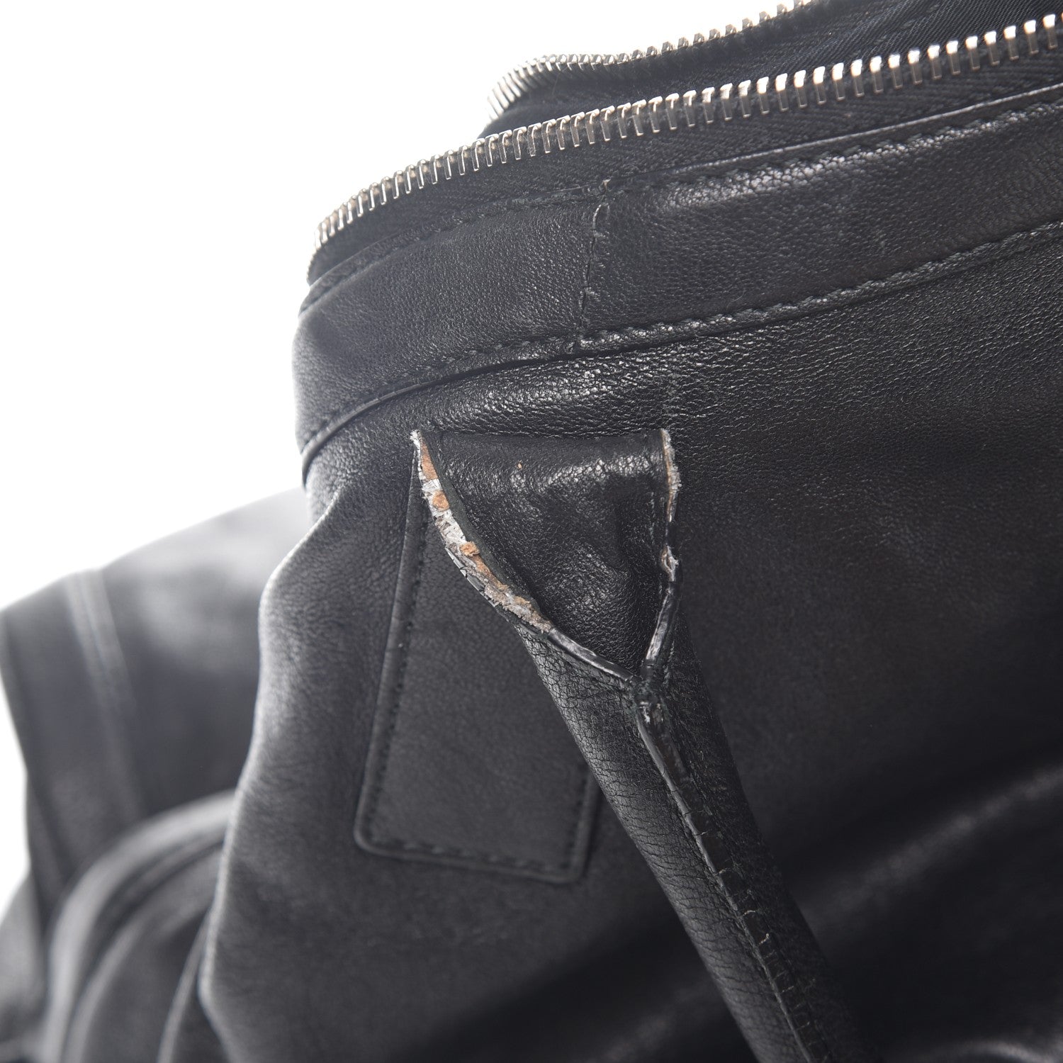 Alexander McQueen Lambskin De Manta Tote Black 14 of 17
