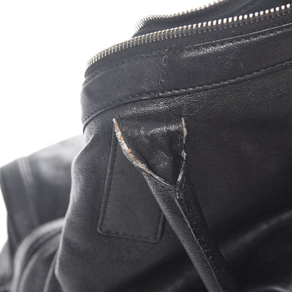 Alexander McQueen Lambskin De Manta Tote Black 14 of 17