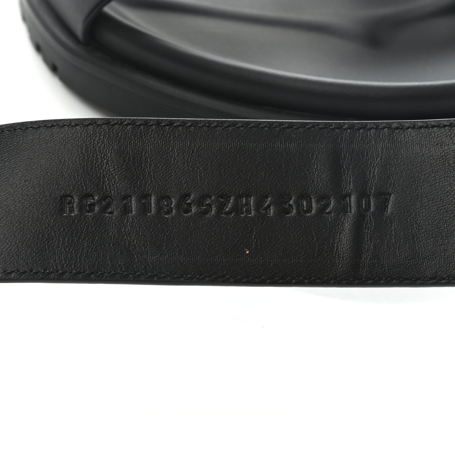 Hermes Calfskin Mens Chypre Sandals 43 Black 7 of 8
