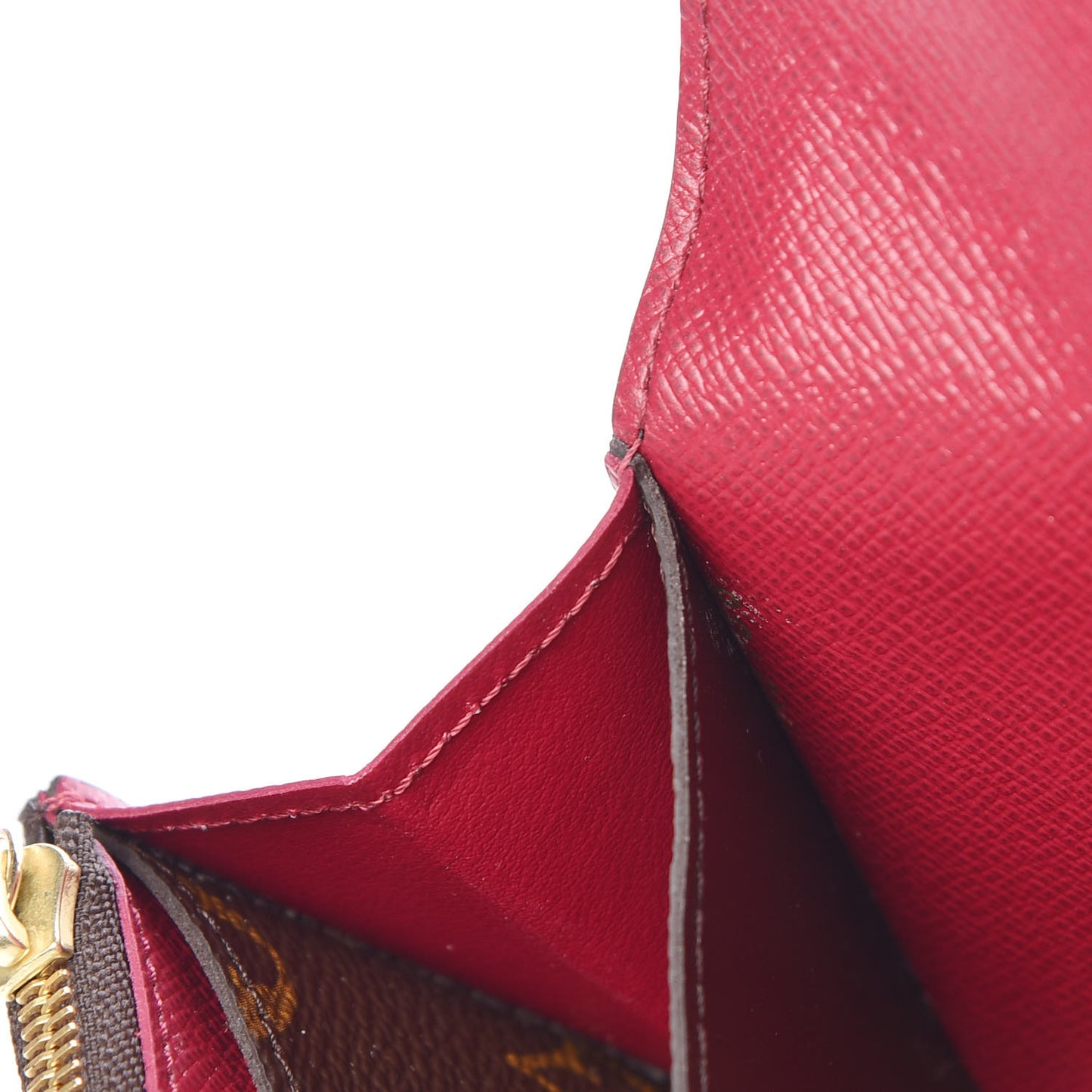 Monogram Emilie Wallet Fuchsia