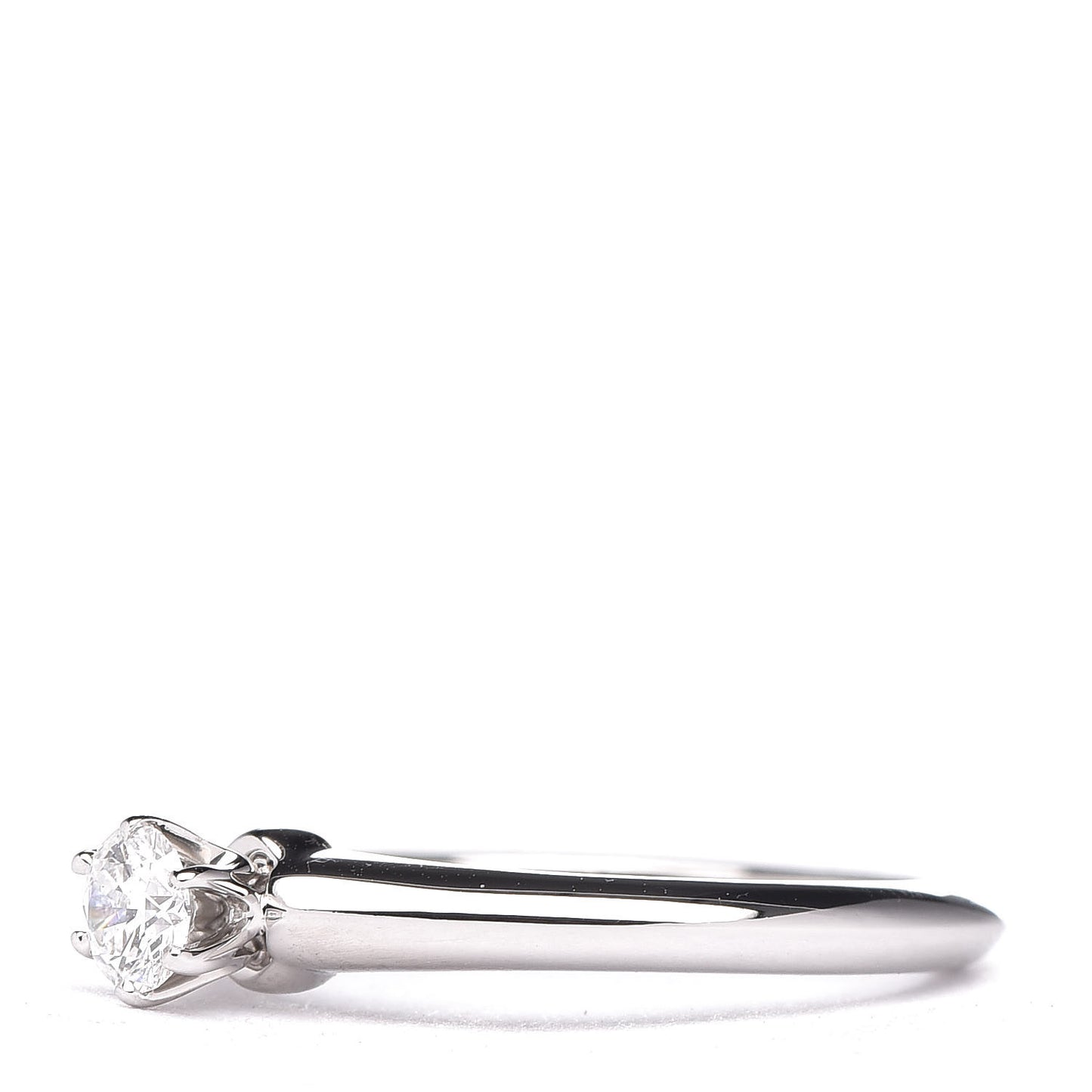 Platinum Diamond .18ct Solitaire Engagement Ring 47 4