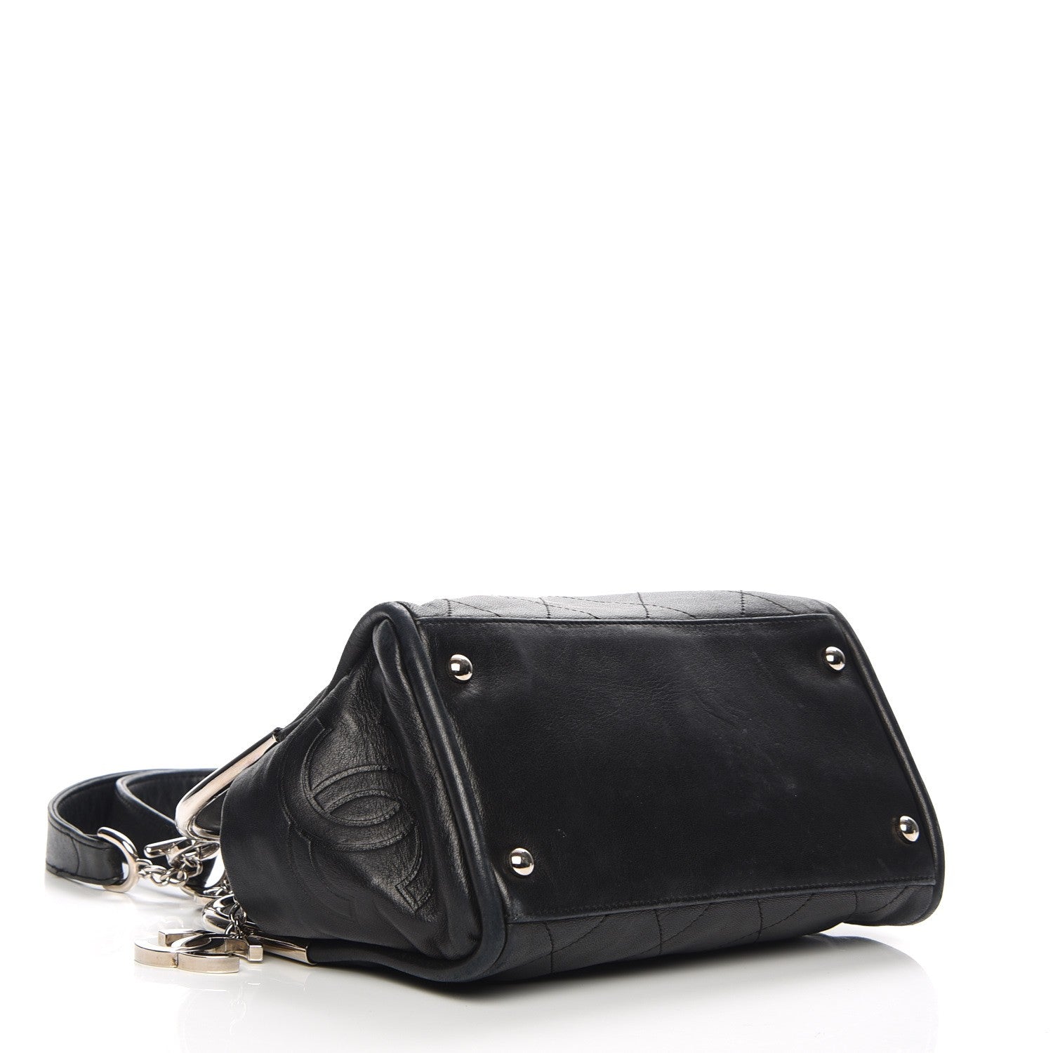 Chanel Lambskin Ultimate Soft Frame Bag Black 4 of 10