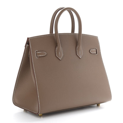 Hermes Epsom Birkin Sellier 25 Etoupe 3 of 35