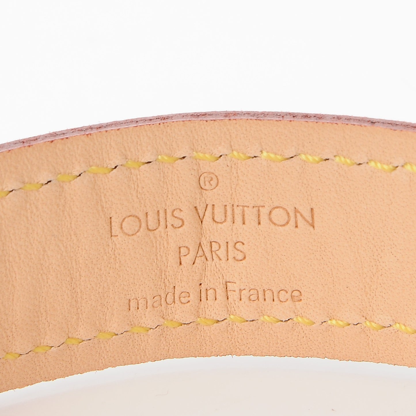 Monogram Baxter Dog Collar MM